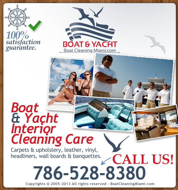Boat Cleaning Miami 17107 N Bay Rd, Sunny Isles Beach, FL, 33160