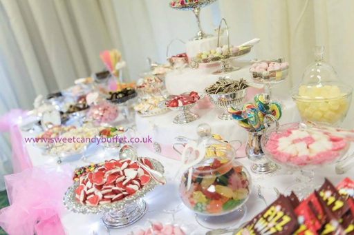 Wedding sweets candy buffet table Chesterfield