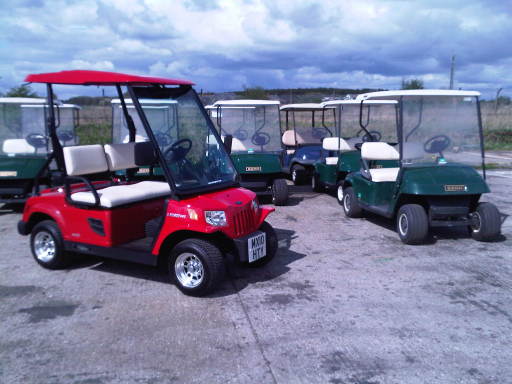 Suppliers of Club Car, Tomberlin &amp; EZGO Golf cars