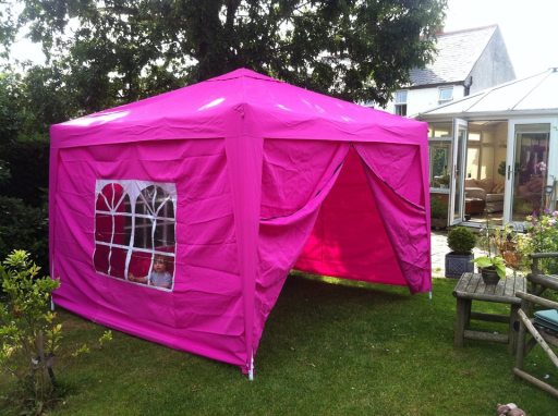 Pink 3x3m Maquee for your little princesses