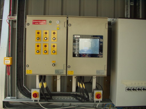 High level panel and Tank In Touch gauging panel