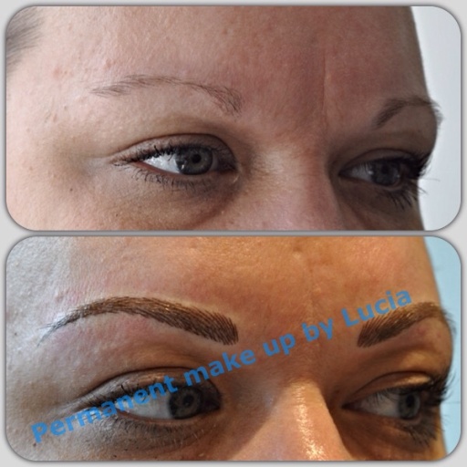for more go to facebook: Permanent make up by Lucia