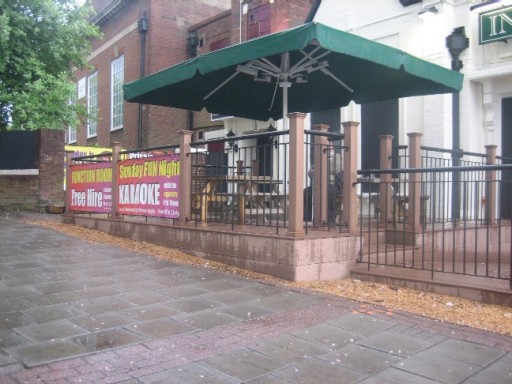 Part of decked area