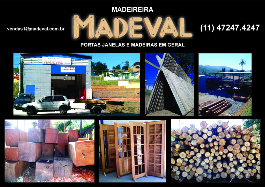 MADEVAL MADEIREIRA Av. Francisco Rodrigues Filho, 8080, Mogi Das Cruzes, 08840000 MADEVAL MADEIREIRA Av. Francisco Rodrigues Filho, 8080, Mogi Das Cruzes, 08840000