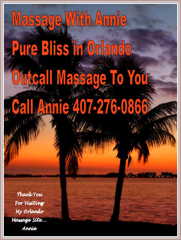 Massage Orlando with Annie 4630 S. Kirkman Rd, Orlando, FL, 32811