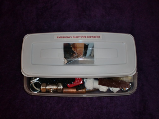 plumbing - Burst pipe repair kit