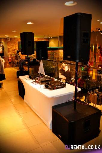 Sound System Hire DJ Rental UK