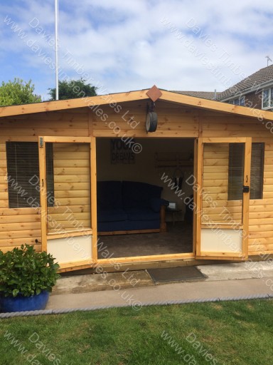 Summer House, Decking, Fencing