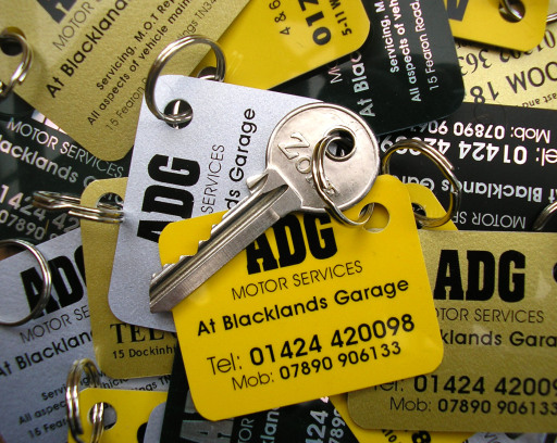 Plastic Key Rings