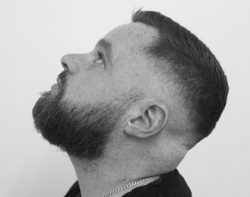 Foil fade and beard trim