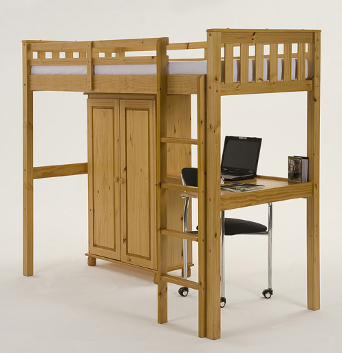 Luxury high sleeper from Bunk Beds UK