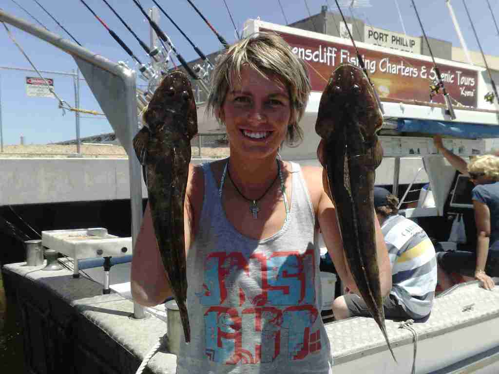 Queenscliff Fishing Charters And Scenic Tours On Our Boat Kyena Larkin