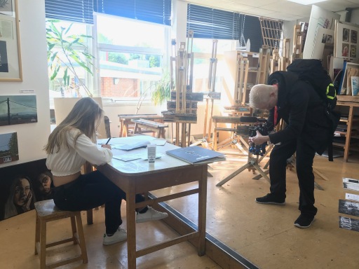 Video Filming at Havant and South Downs College