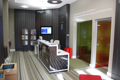 We design university interiors