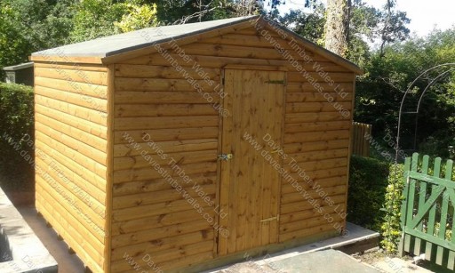 Apex Garden Shed, made to order