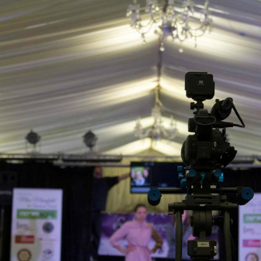 Filming at Miss Mansfield Final 2015
