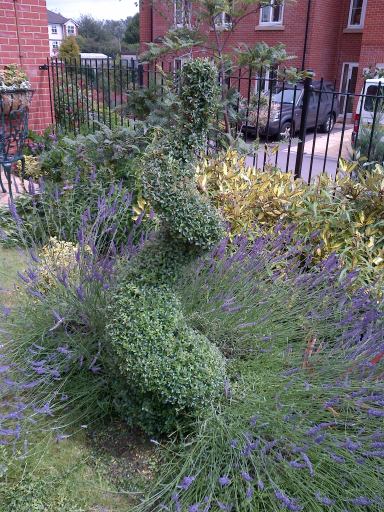 From topiary to hedge cutting.