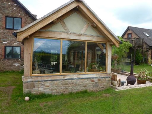stone walls and frame work plus patio paved