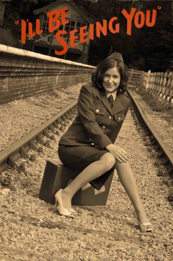 Lisa Martin 1940s wartime tribute singer weddings funcitons Scotland