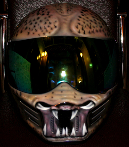 predator helmet