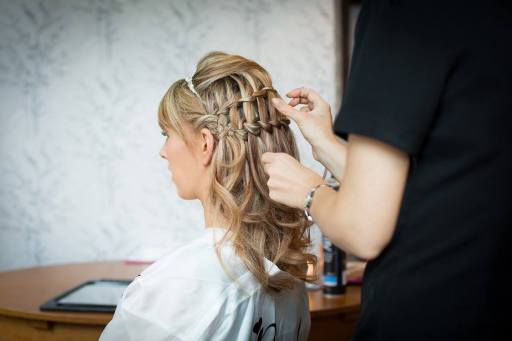 Wedding hair