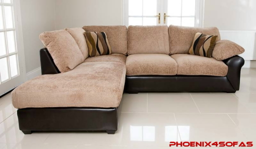 phoenix4sofas Carmelo Fabric Corner Sofa