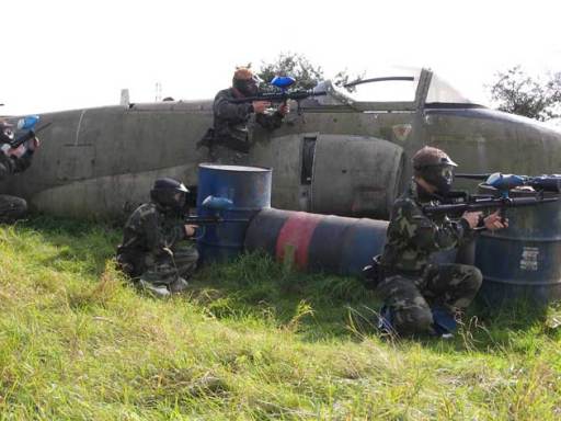Play paintball with your mates