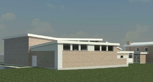 Conceptual design for extension of Hinton Community Centre, Hereford