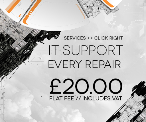 All Services 20.00 pounds // flat fee, incl. VAT