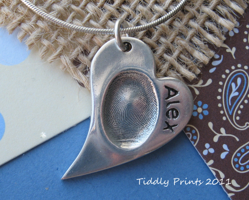 Fingerprint jewellery