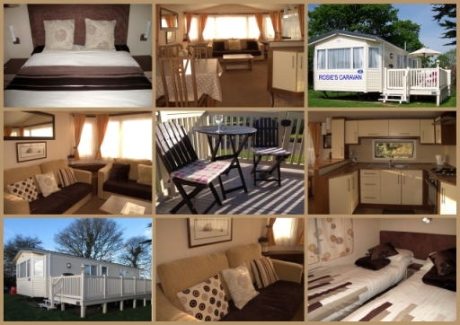 Rosie's caravan at Looe Bay Holiday Park
