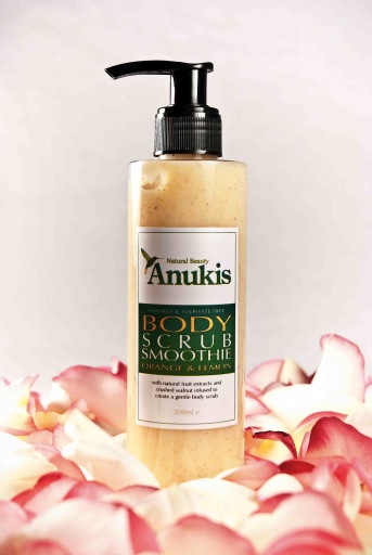 Anukis Smoothie Face &amp; Body Scrub For Gentle &amp; Natural Exfoliation