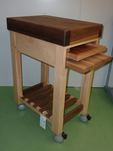 Hand crafted butchers block