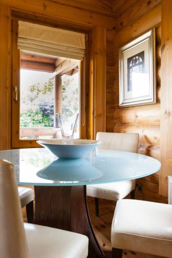 Take a look inside one of our luxurious log cabins