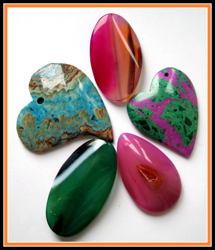 Gemstone Pendant Beads