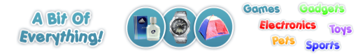 New website. Bargains, offers, savings, prices starting from under ??1. Good deals.