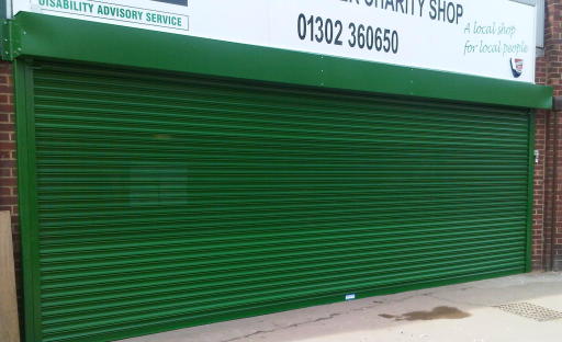Commercial Shop front roller shutter door