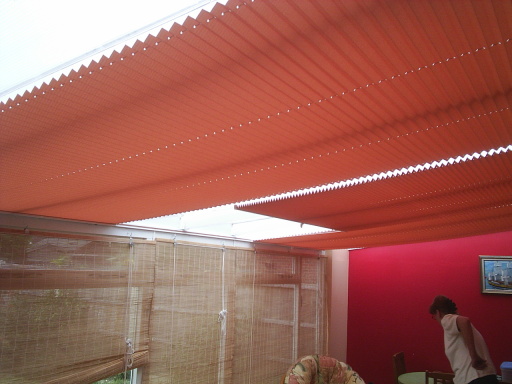 Pleated Roof blinds