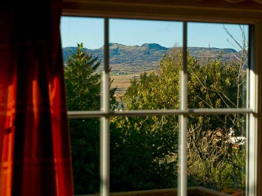 View from Cadair View Lodge lounge