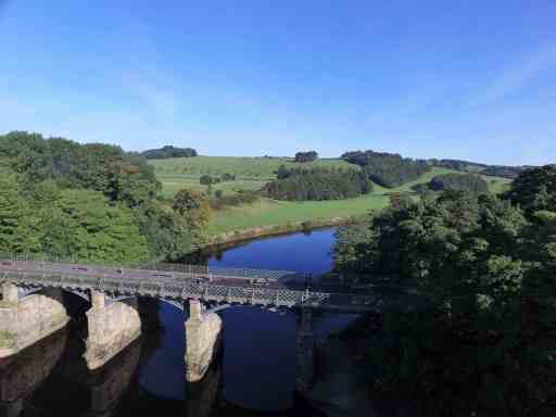 Aerial drone photograph lancaster lancashire