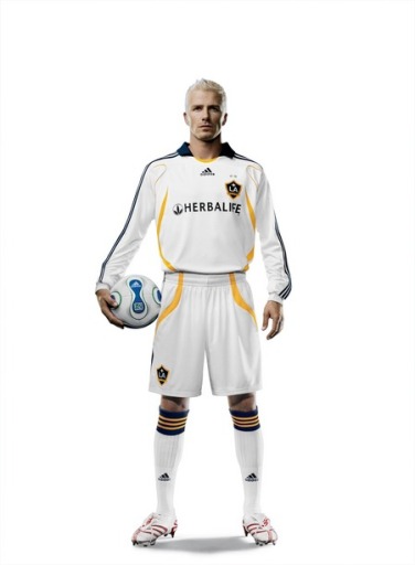 David Beckham - Herbalife Sponsors of LA Galaxy www.getwellness.co.uk