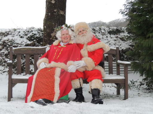 Santa hire across the Southwest of UK