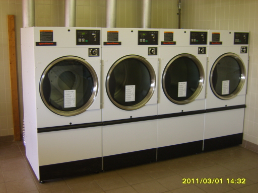 Loadstar tumble dryers at Dundee installed by us.