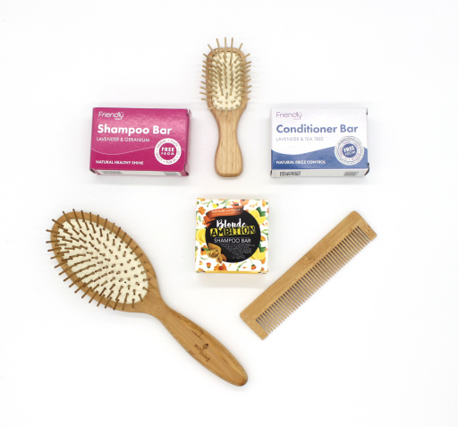 Plastic free hair care
