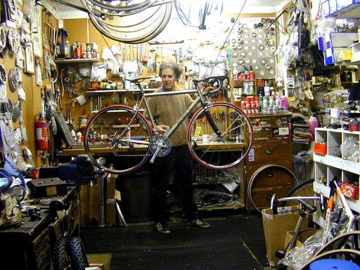 Madgetts Cycles repairs workshop