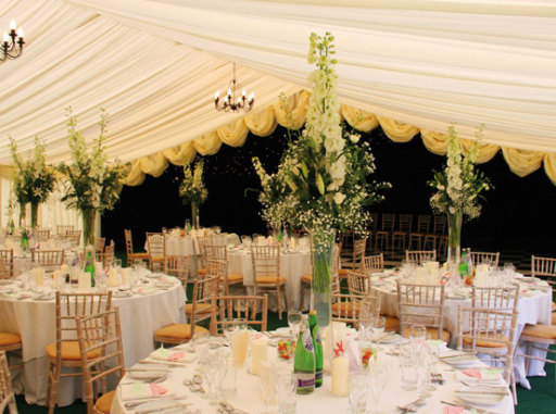 Create the perfect wedding venue with a marquee from Marquee Hire Bakewell.