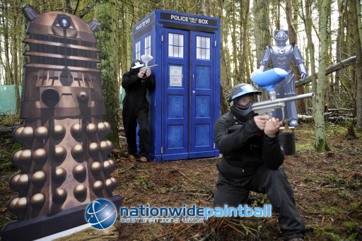 Doctor Who Paintball Game