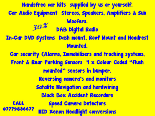 Mobile Auto Alarm Smart Start Fitters London Essex Barking Bexley Dartford.