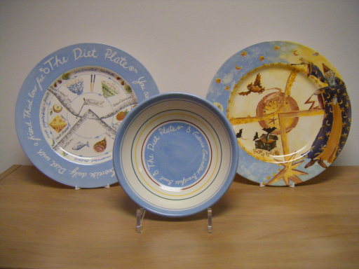 The diet plate helps portion any food correctly