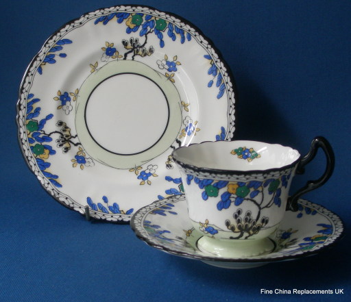 Royal Doulton Art Deco Trio